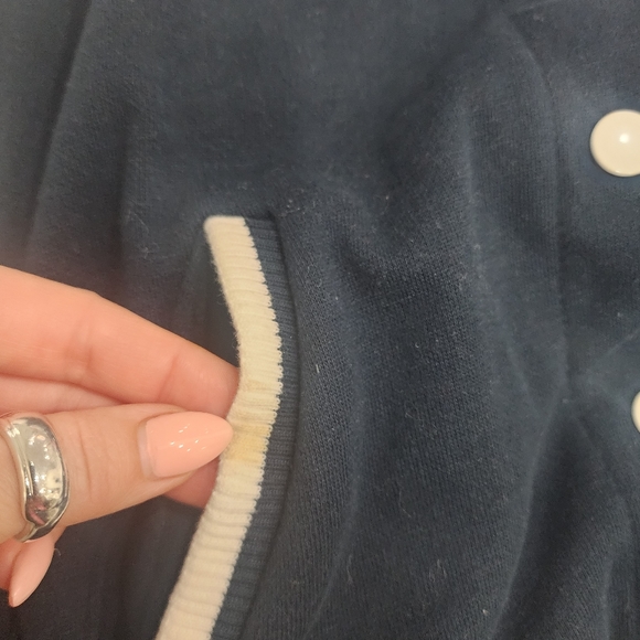 [ reflex] Juniors size Medium, cutest letterman jacket w/ pink "A" - Picture 15 of 16